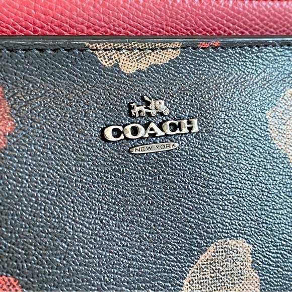 Coach Floral Crossbody Bag with Detachable Side Pouch - Picture 4 of 14